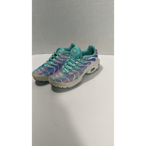 Nike Air Max Plus Blue Running Shoes Sneakers BV1239-100 Girl Youth Sz 4Y -W 5.5 - Picture 8 of 8